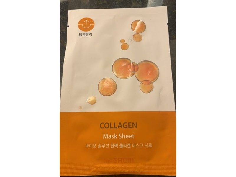 The Saem Collagen Mask Sheet, 0.70 oz/20 g