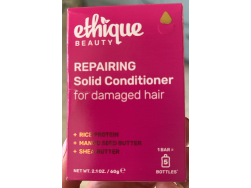 Ethique Repairing Solid Conditioner, 2.1 oz/60 g