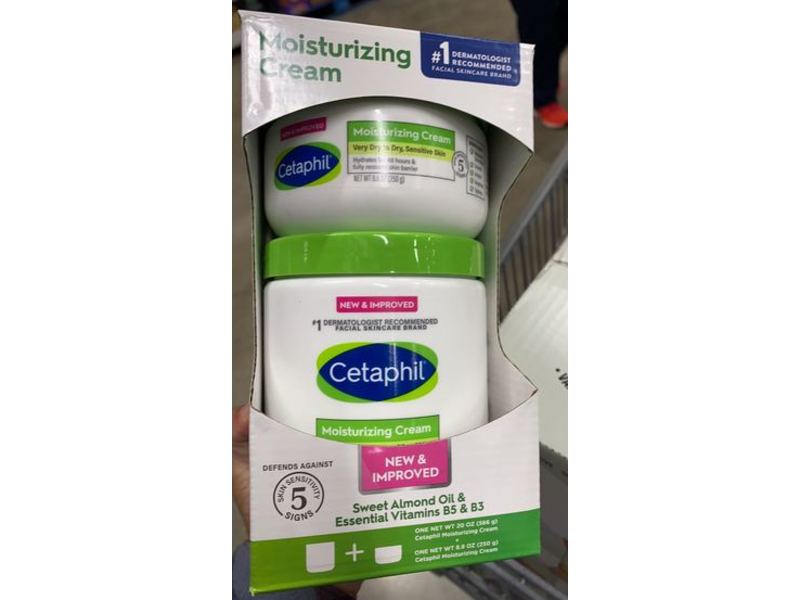 Cetaphil Moisturizing Cream, Fragrance-Free, 2 Pack