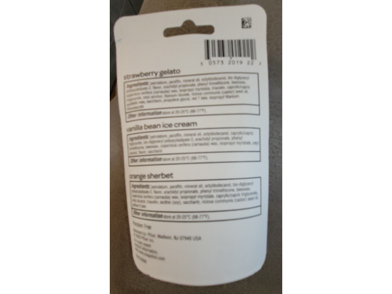 Chapstick Ice Cream Collection Lip Balm, 3 Pack