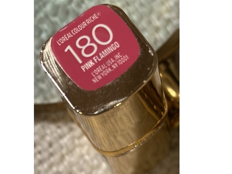 Loreal Paris Lipstick, Argan Oil & Vitamin E, 180 Pink Flamingo