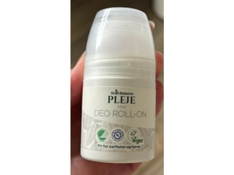 Gron Balance Pleje Mild Deo Roll-On, 50 mL