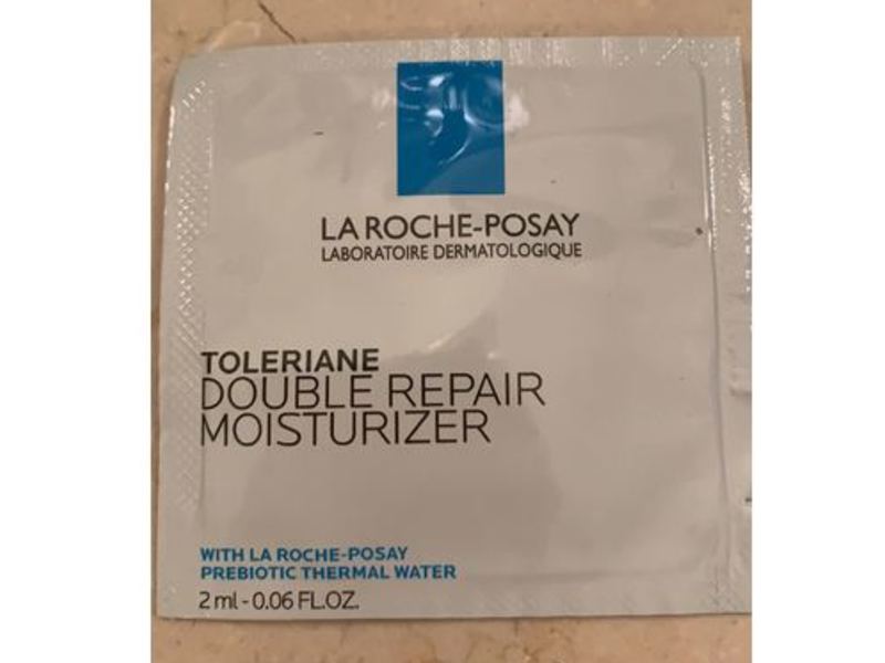 La Roche-Posay Toleriane Double Repair Moisturizer, 0.06 fl oz/2 mL