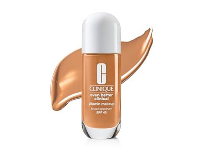 Clinique Even Better Clinical Vitamin Makeup, SPF 45, Medium Warm 2, 1 fl oz/30 mL