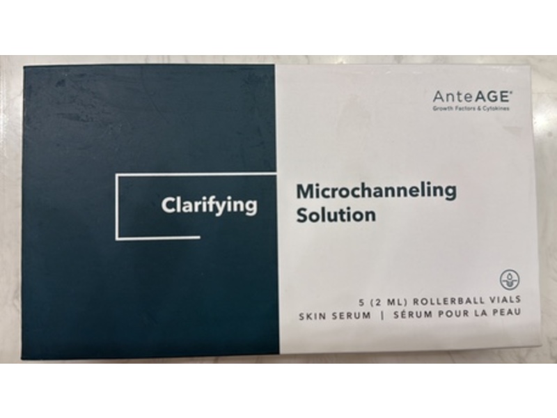 AnteAGE Clarifying Microchanneling Solution Skin Serum, 2 mL, 5 Count