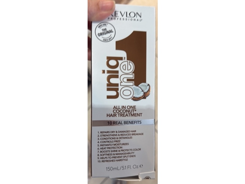 Revlon Professional Unique All In One Hair Treatment, Coconut, 5.1 fl oz/150 mL