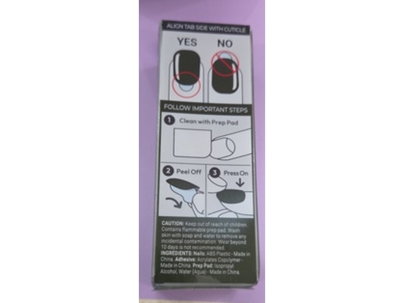 imPress The No Glue Mani Peel & Press Nails, Boreal, 30 Count