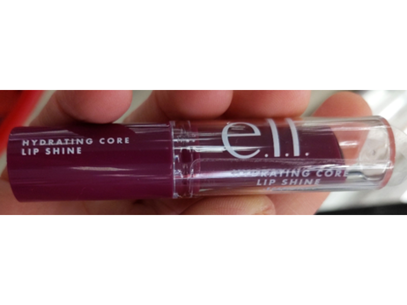 e.l.f. Hydrating Core Lip Shine, Ecstatic, 0.09 oz/2.8 g
