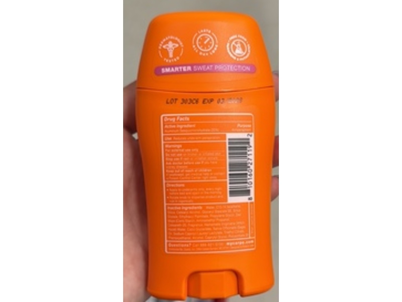 Carpe Antiperspirant Deodorant, Tropical Berry, 1.76 oz/50 g