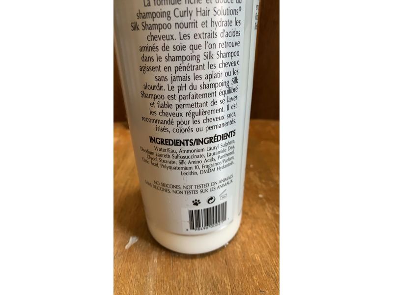 Curl Keeper Silk Shampoo, 12 fl oz/355 mL