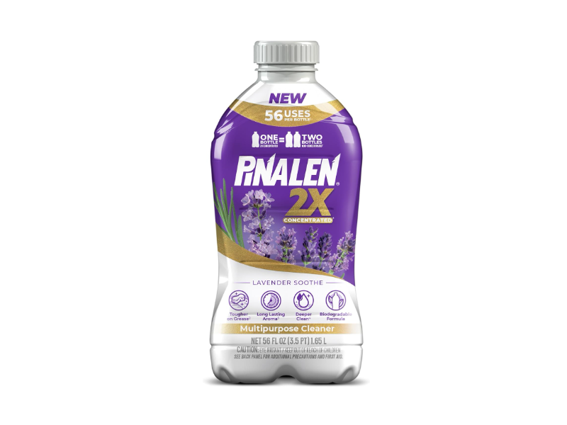Pinalen 2X Concentrated Multipurpose Cleaner, Lavender Soothe, 56 fl oz/1.65 L
