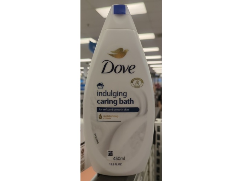 Dove Indulging Caring Bath Moisturising Cream, 15.2 fl oz/450 mL