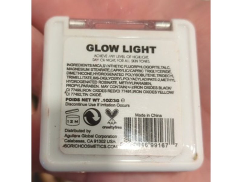 Sorich Highlighter, Glow Light, 0.1 oz/3 g