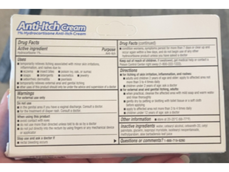 GoodSense Maximum Strength Anti-itch Cream, Hydrocortisone, 1 oz/28 g