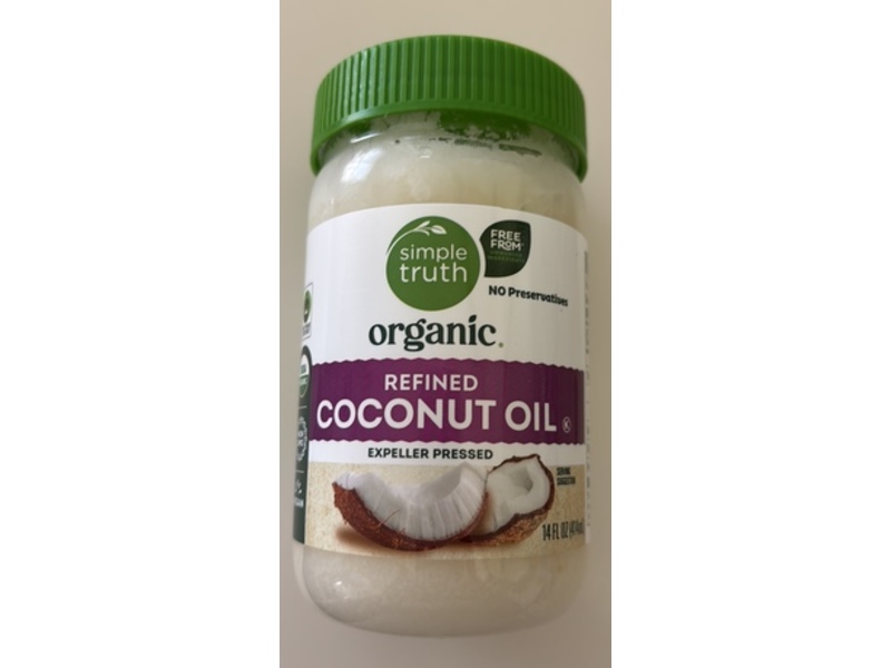 Simple Truth Organic Refined Coconut Oil, 14 fl oz/414 mL