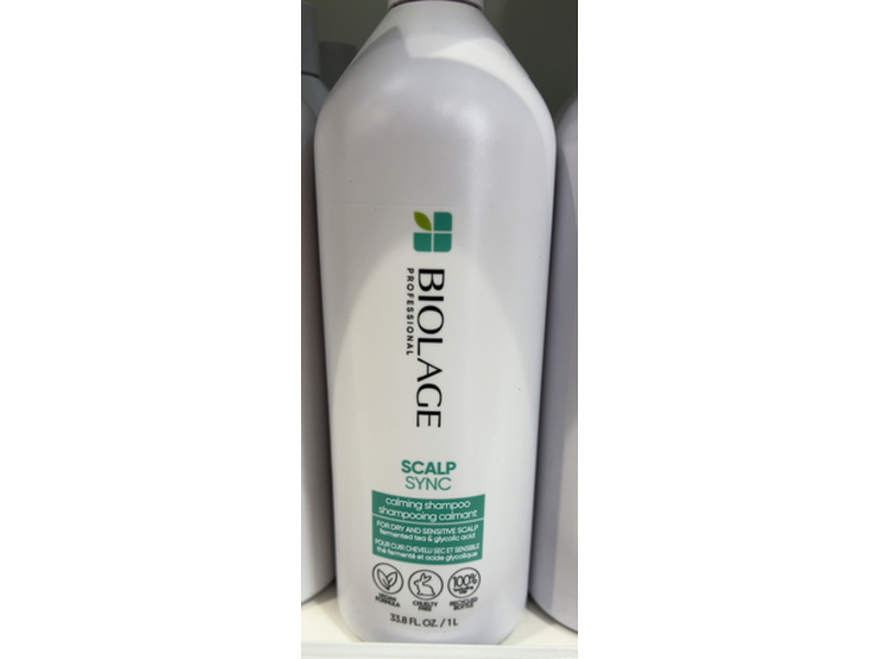 Biolage Scalp Sync Calming Shampoo, 33.8 fl oz/1 L