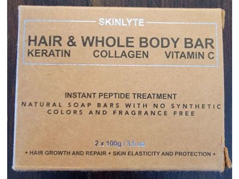 Skinlyte Hair & Whole Body Bar, 3.5 oz/100 g, 2 Count