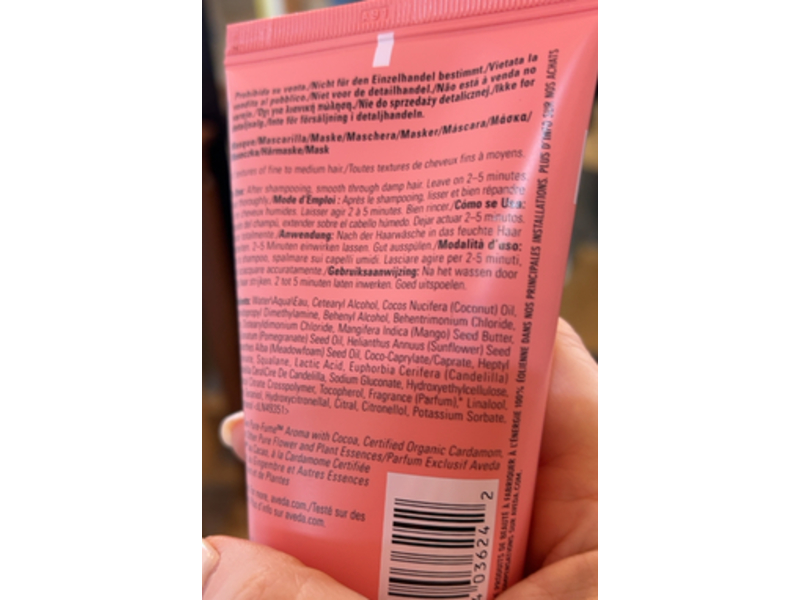 Aveda Nutriplenish Treatment Hair Masque, Light Moisture 5oz/150 mL