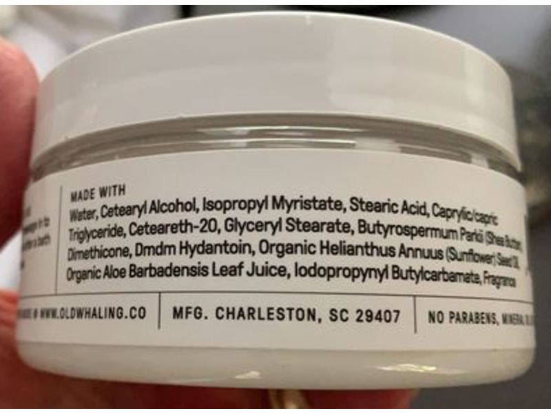 Old Whaling Co. Body Butter, Bergamot & Grapefruit, 8 oz