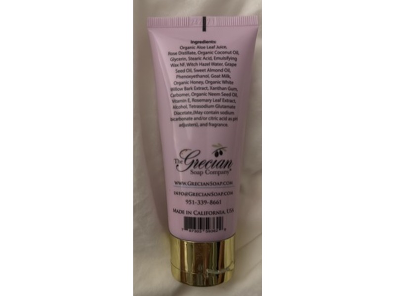 The Grecian Soap Company Goat's Milk Face, Hand & Body Lotion, Lavender, 2 fl oz/57 mL