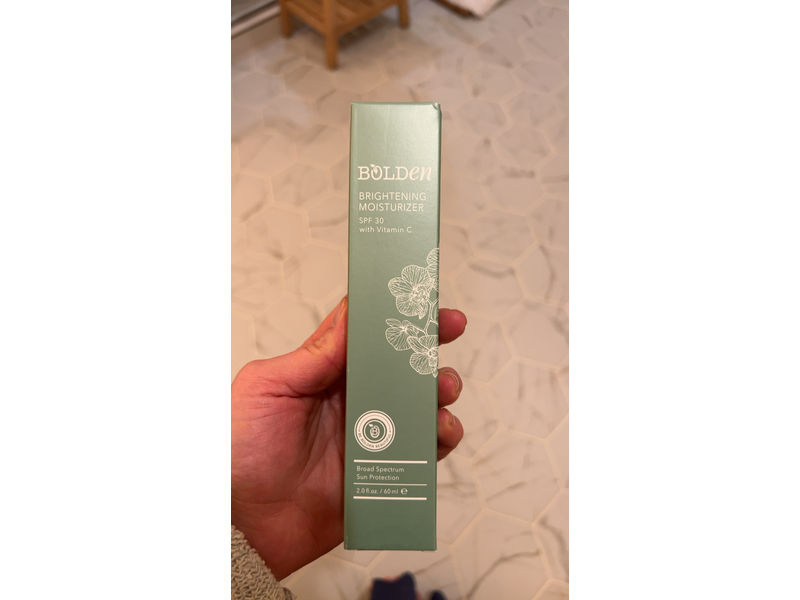 Bolden Brightening Moisturizer SPF 30, 2.0 fl oz/60 ml