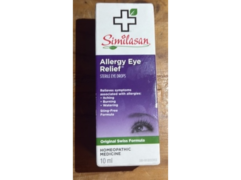 Similasan Allergy Eye Relief Drops, 10 mL