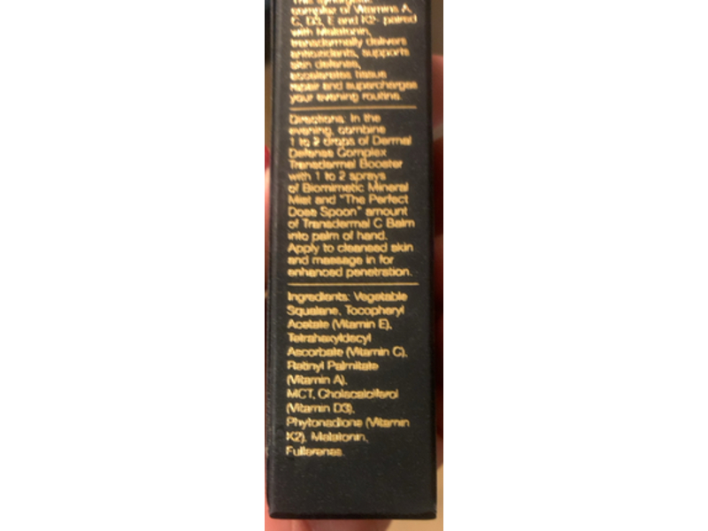 Truth Treatment Systems Dermal Defense Complex Transdermal Booster, 0.34 fl oz/10 mL