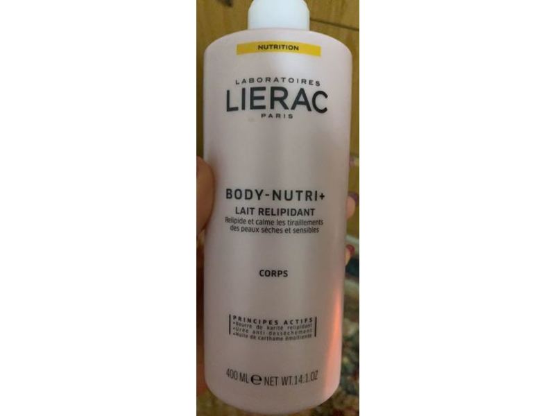 Lierac Body Nutri + Lait Relipidante Body Milk, 14.1 oz/400 mL