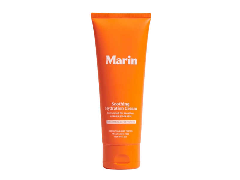Marin Soothing Hydration Cream, Marine Glycoproteins, 4 0z