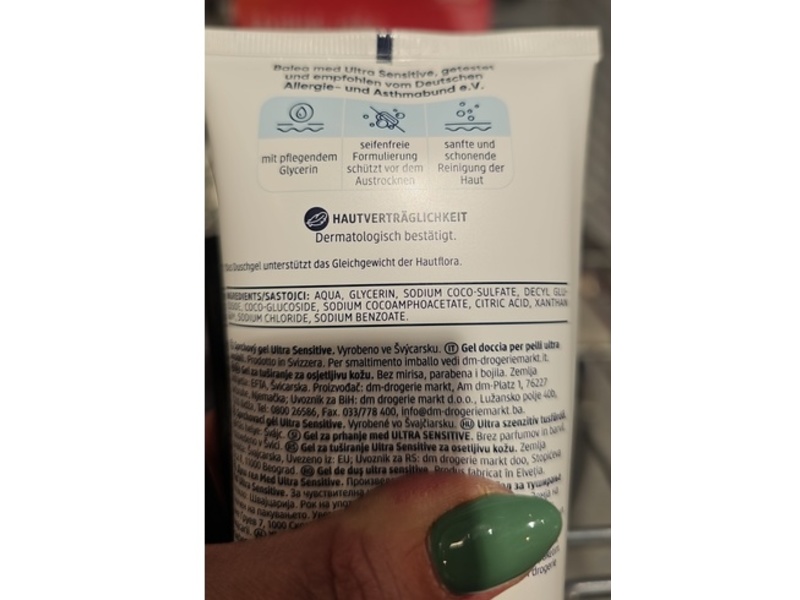 Balea Med Ultra Sensitive Shower Gel , 250 mL