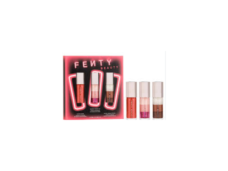 Fenty Beauty By Rihanna Glossy Lip Luminizer, 0.3 fl oz/9 mL 3 Count