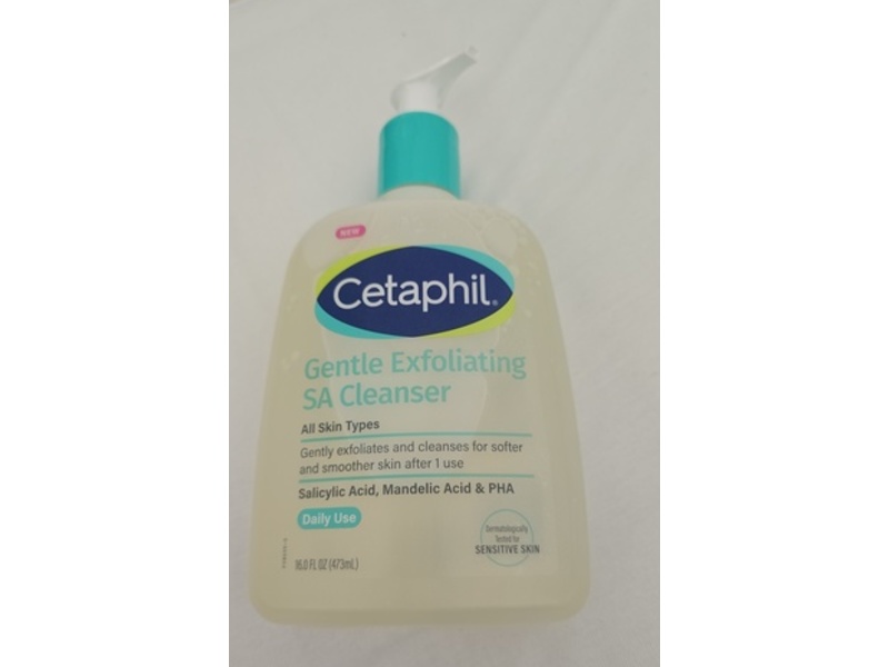 Cetaphil Gentle Exfoliating SA Cleanser, 16 fl oz/473 mL
