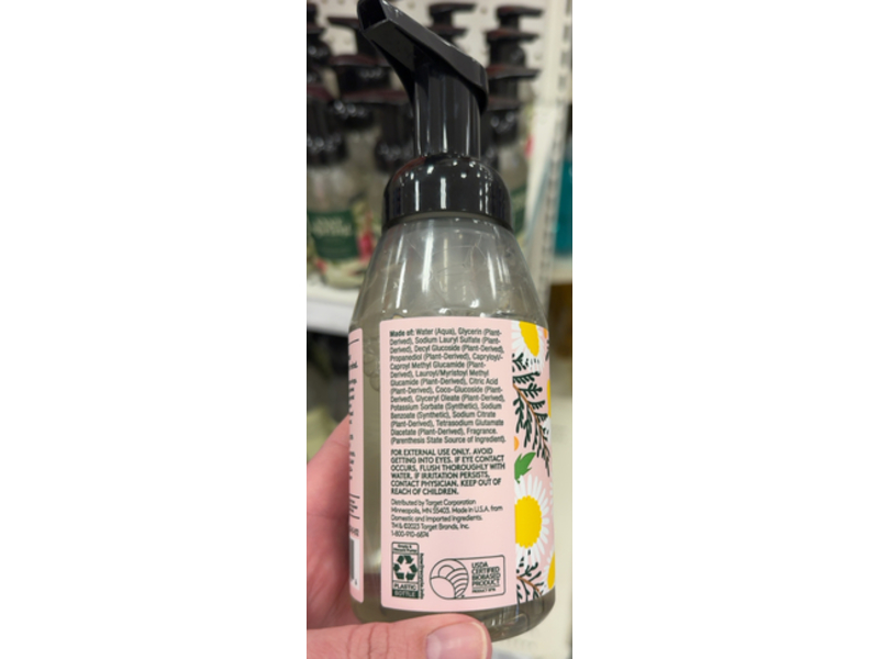 Ever Spring Foaming Hand Soap, Chamomile & Cedar, 10 fl oz/295.7 mL