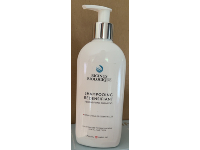 Ricinus Biologique Redensifying Shampoo, 8.45 fl oz/250 mL