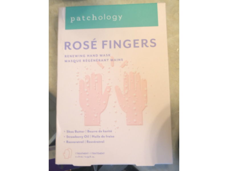 Patchology Renewing Hand Mask, Rose Fingers, 0.54 fl oz/8 mL, 1 Pair