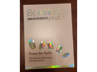 Beetles Me Press On Nails, 0.35 fl oz/10 mL