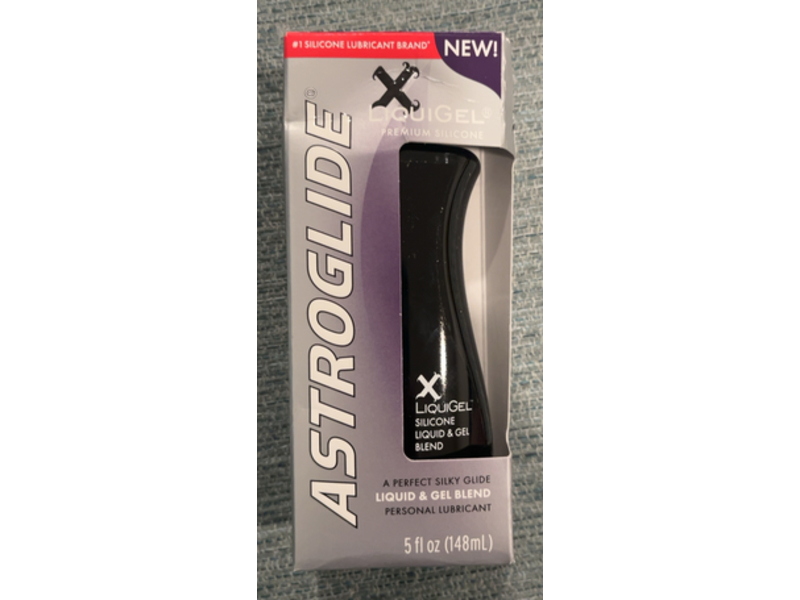 Astroglide X Premium Silicone Liquid & Gel Blend Lubricant, 5 fl oz/148 mL