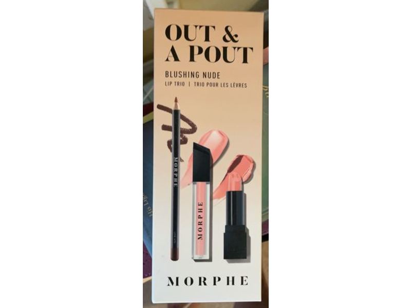 Morphe Out & A Pout Blushing Nude Lip Trio