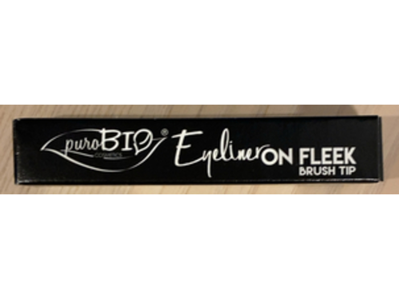 Purobio On Fleek Brush Tip Eyeliner, 3 mL