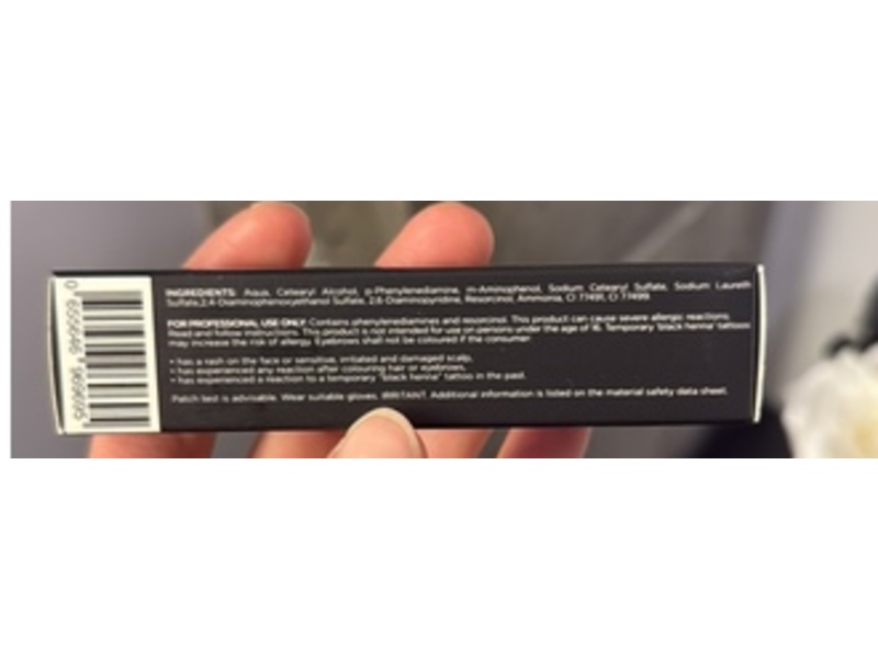 Brow Code Eyebrow Tint, Black, 15 mL