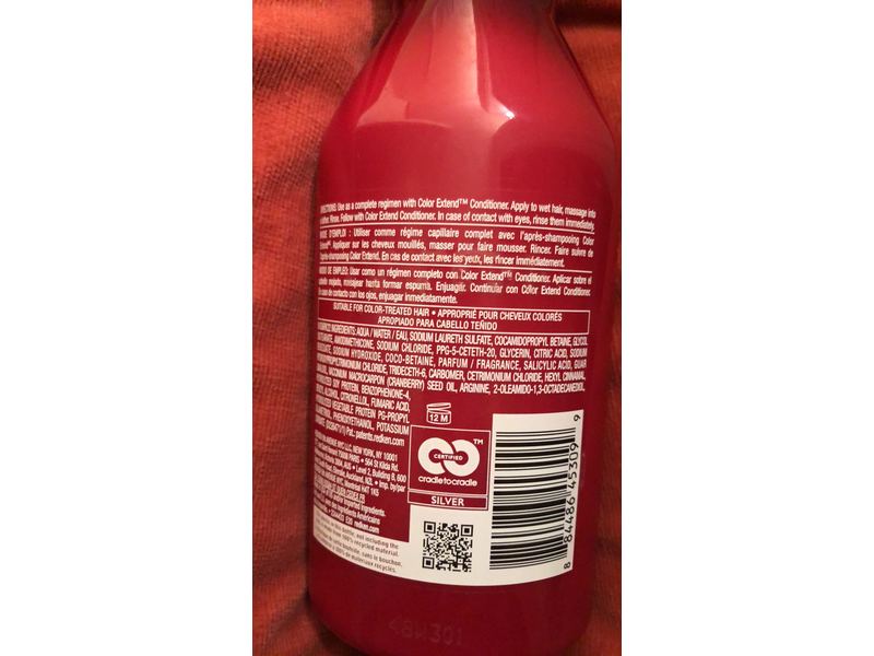 Redken Color Extend Shampoo For Color Treated Hair, 10.1 fl oz/300 mL