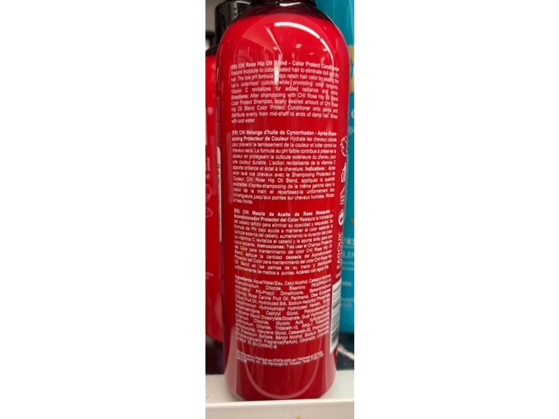 Chi Rosehip Oil Blend Color Protect Conditioner, 11.5 fl oz/340 mL