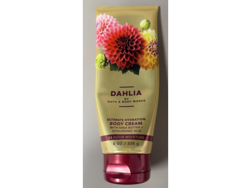 Bath & Body Works Body Cream, Dahlia, 8 oz/226 g