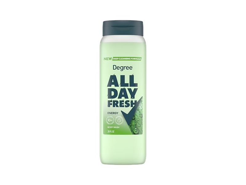 Degree All Day Fresh Energy Body Wash, 20 fl oz