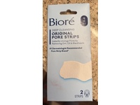 Biore Deep Cleansing Pore Strips, Original, 2 Count - thumbnail 1