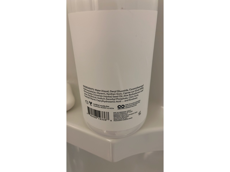 Beekman 1802 Pure Goat Milk Hand & Body Wash, 24 fl oz/710 mL