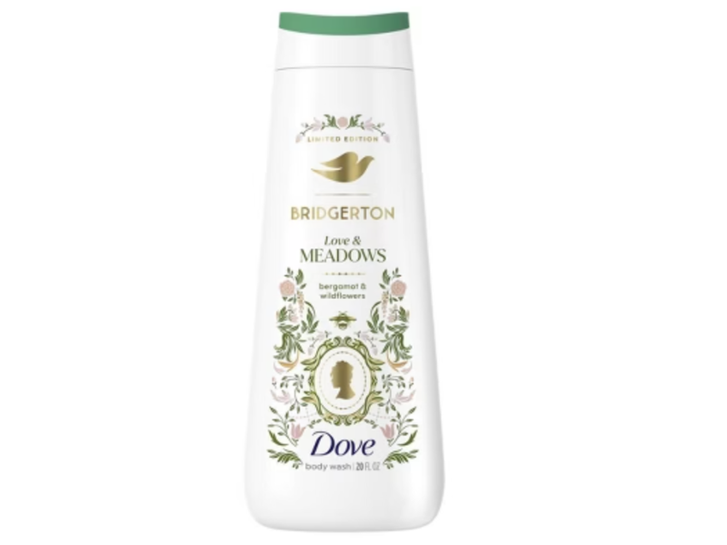 Dove Bridgerton Love & Meadows Body Wash, Bergamot & Wildflowers , 20 fl oz