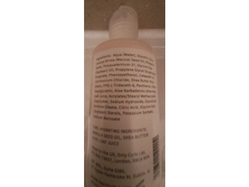 Only Curls Hydrating Curl Creme, Fragrance Free, 3.4 fl oz/100 mL