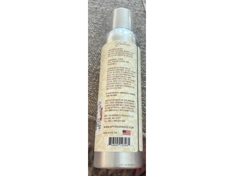 AP Fragrance Cashmere, 6 fl oz/170 g