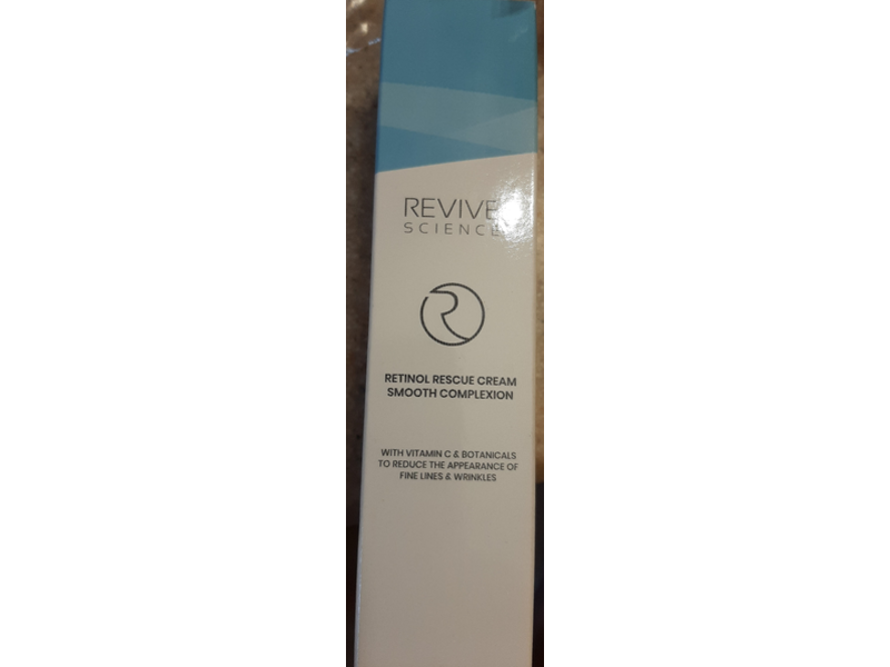 Revive Science Retinol Rescue Cream, Smooth Complexion, 1.7 fl oz/50 mL